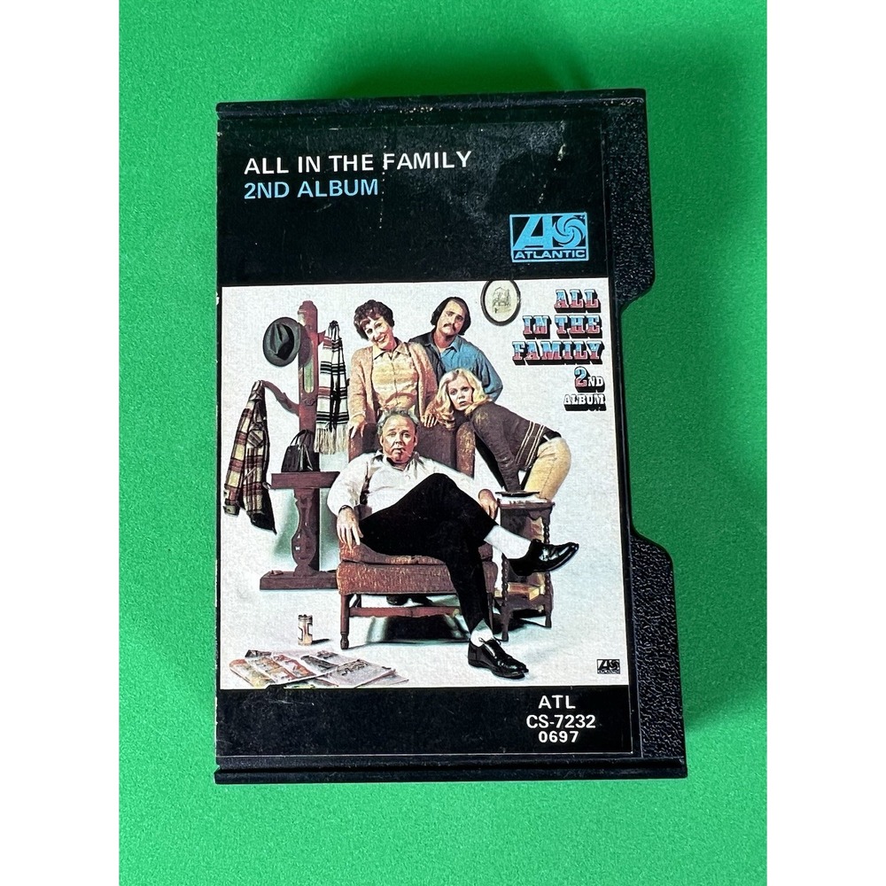 All In The‎ Family 2nd Album Cassette Tape 1972 Untested